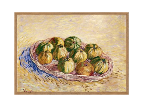 Still-Life-Basket-of-Apples-Của-Van-Gogh-Mã-VG45-GND